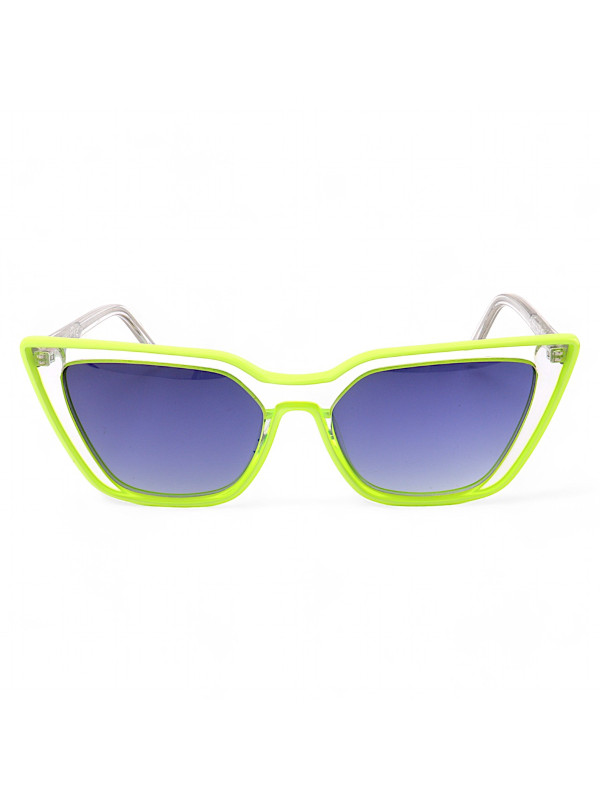 Óculos de Sol Penelope Transparente e Verde