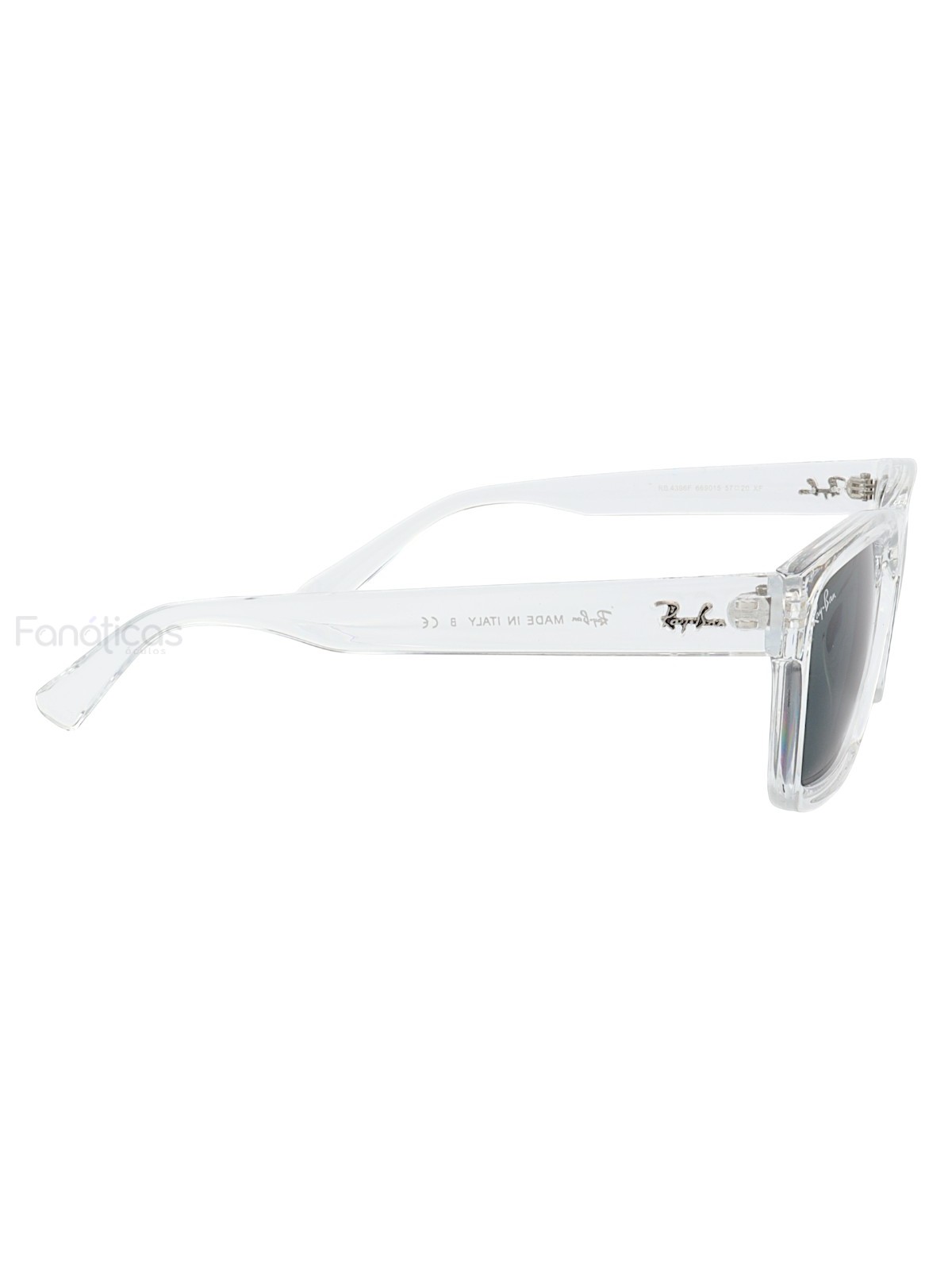 Óculos De Sol Quadrado Warren RB4396 Transparente