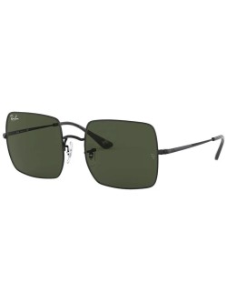 Óculos de Sol Square RB1971 - Preto e Verde Escura G15