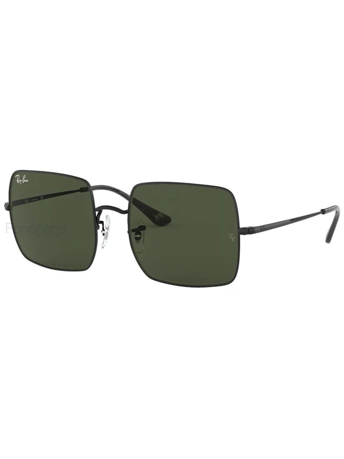 Óculos de Sol Square RB1971 - Preto e Verde Escura G15