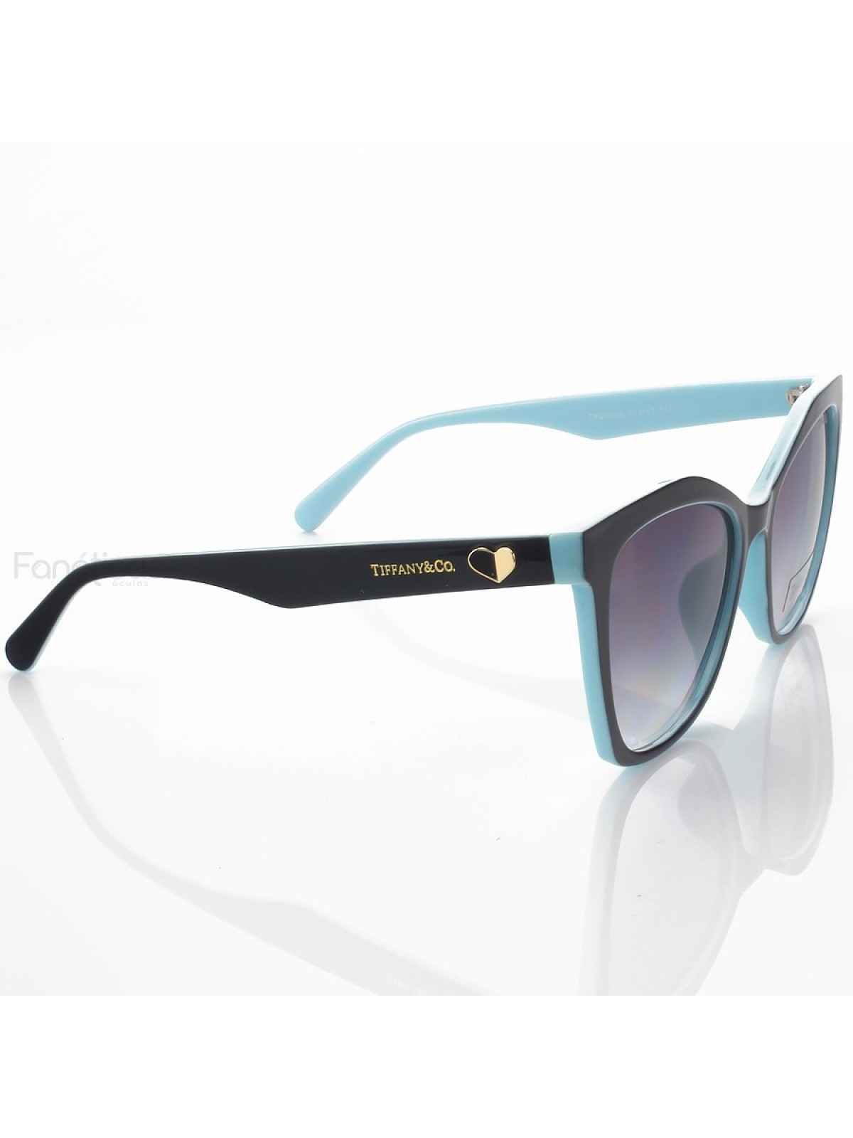 Óculos de Sol TF086HA Preto e Azul