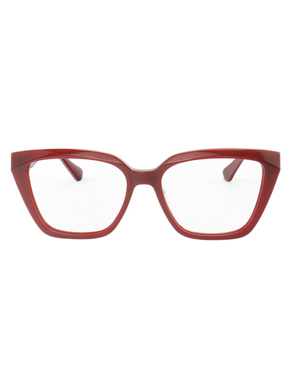 Armação de Óculos Quadrado PY569 Vermelho