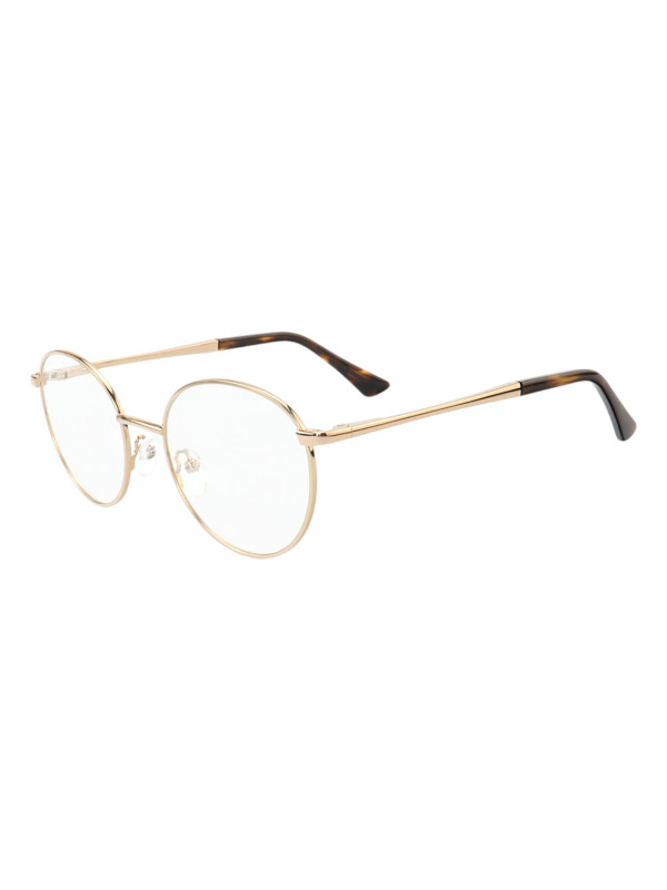 Armação de Óculos Redondo MT6630 Dourado