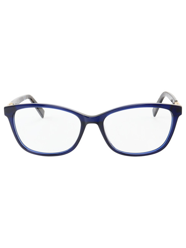 Armação de Óculos Retangular MC3810 Azul Tartaruga
