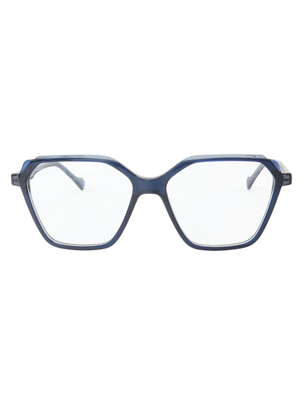 Armação de Óculos Retangular MC4008 Azul