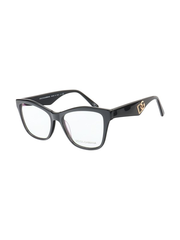Armação de Óculos Quadrada DG5032 Preto