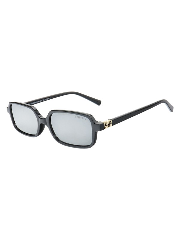 Óculos de Sol Retangular MM 8904 Preto Espelhado