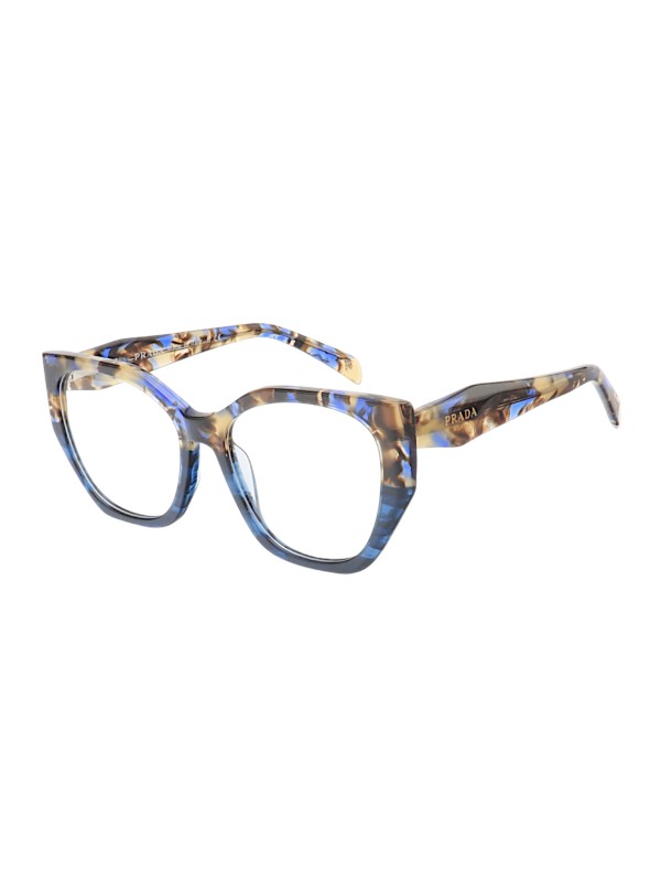 Armação de Óculos Quadrado PD18W Azul Tartaruga