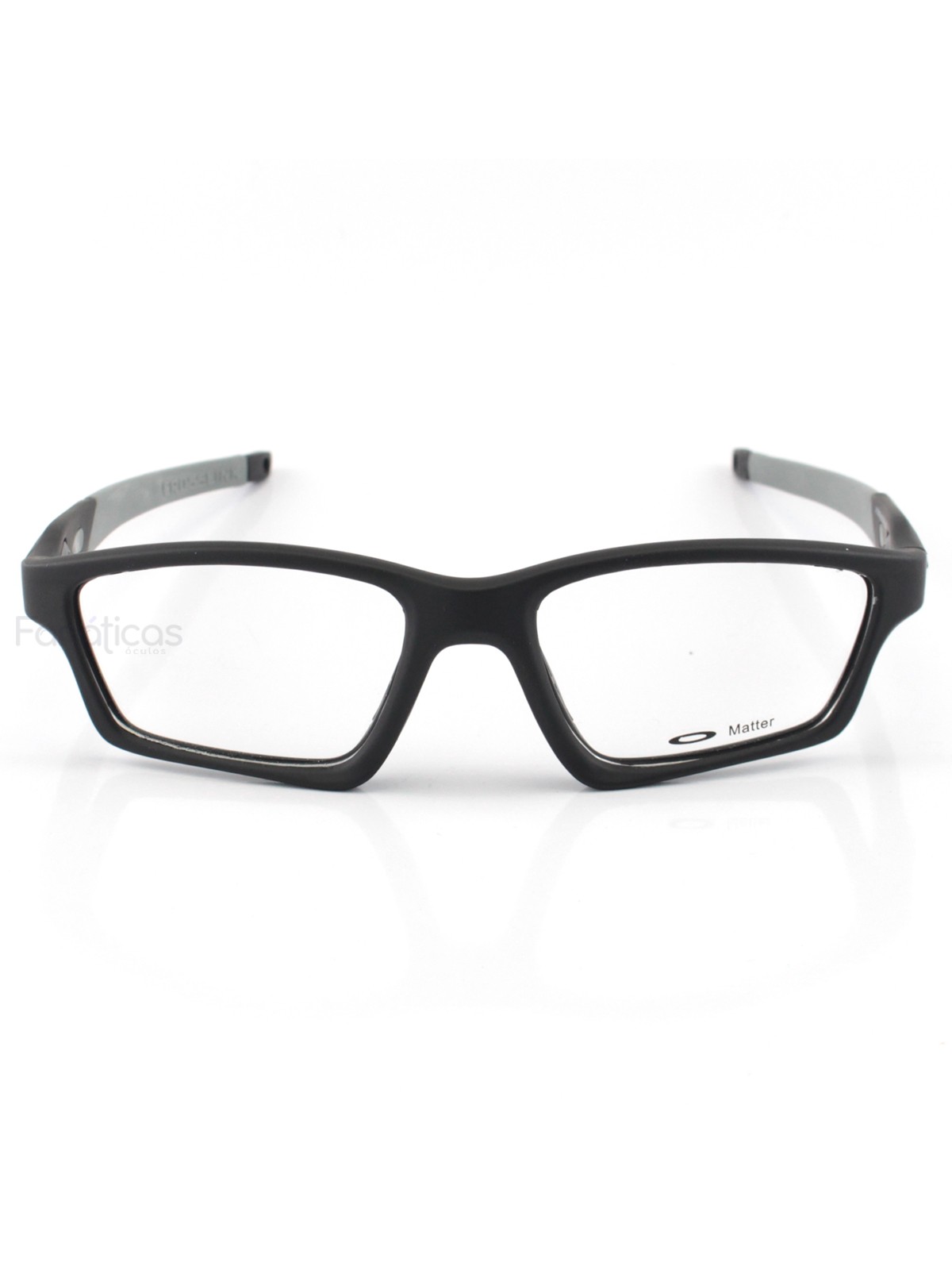 Armacao de Óculos Crosslink OX8031 Preta e Cinza