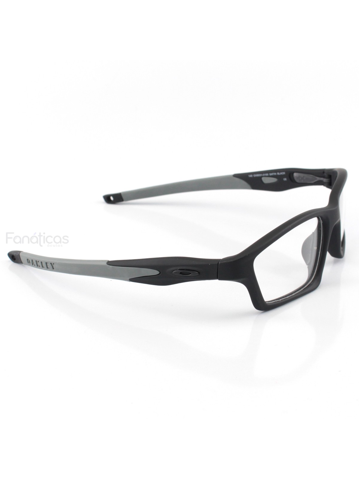 Armacao de Óculos Crosslink OX8031 Preta e Cinza