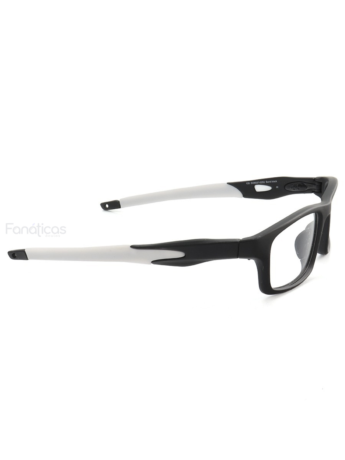 Armação de Óculos Crosslink OX8037 Preto e Branco