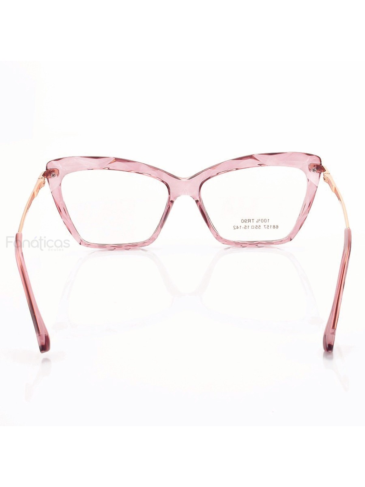 Armacao de Óculos Diamante DG5025 Rose