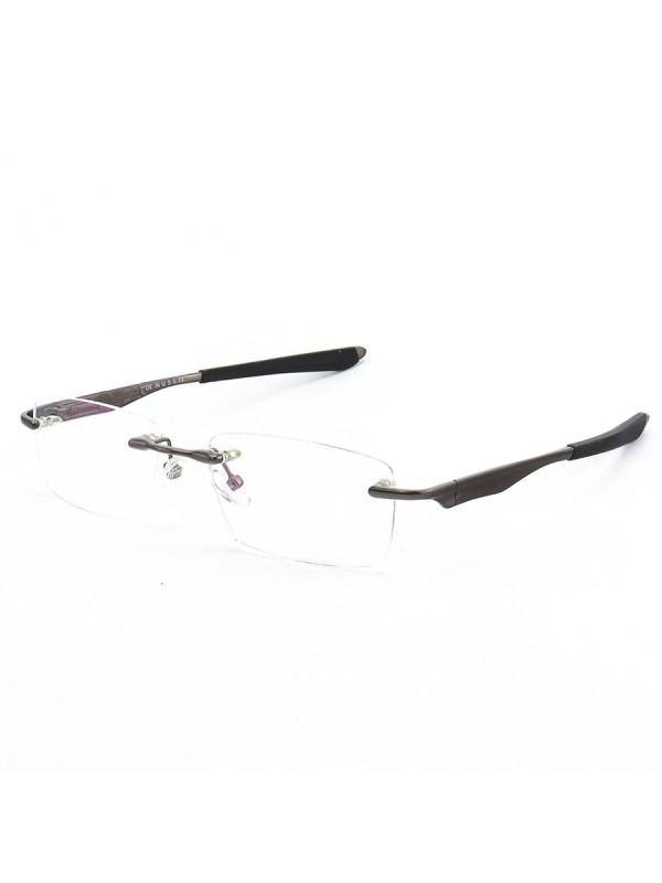 Armação de Óculos Flutuante Sem Aro Wingfold Grafite