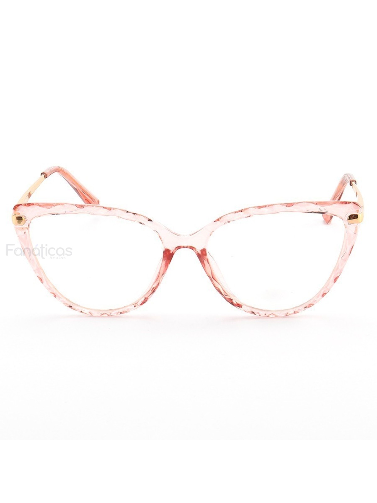 Armação de Óculos Gatinho  LQ92302 Rosa