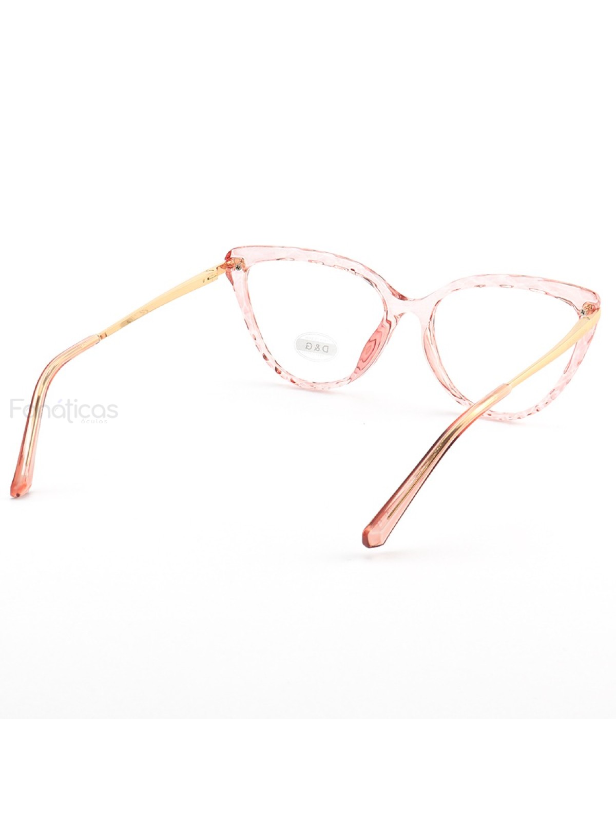 Armação de Óculos Gatinho  LQ92302 Rosa