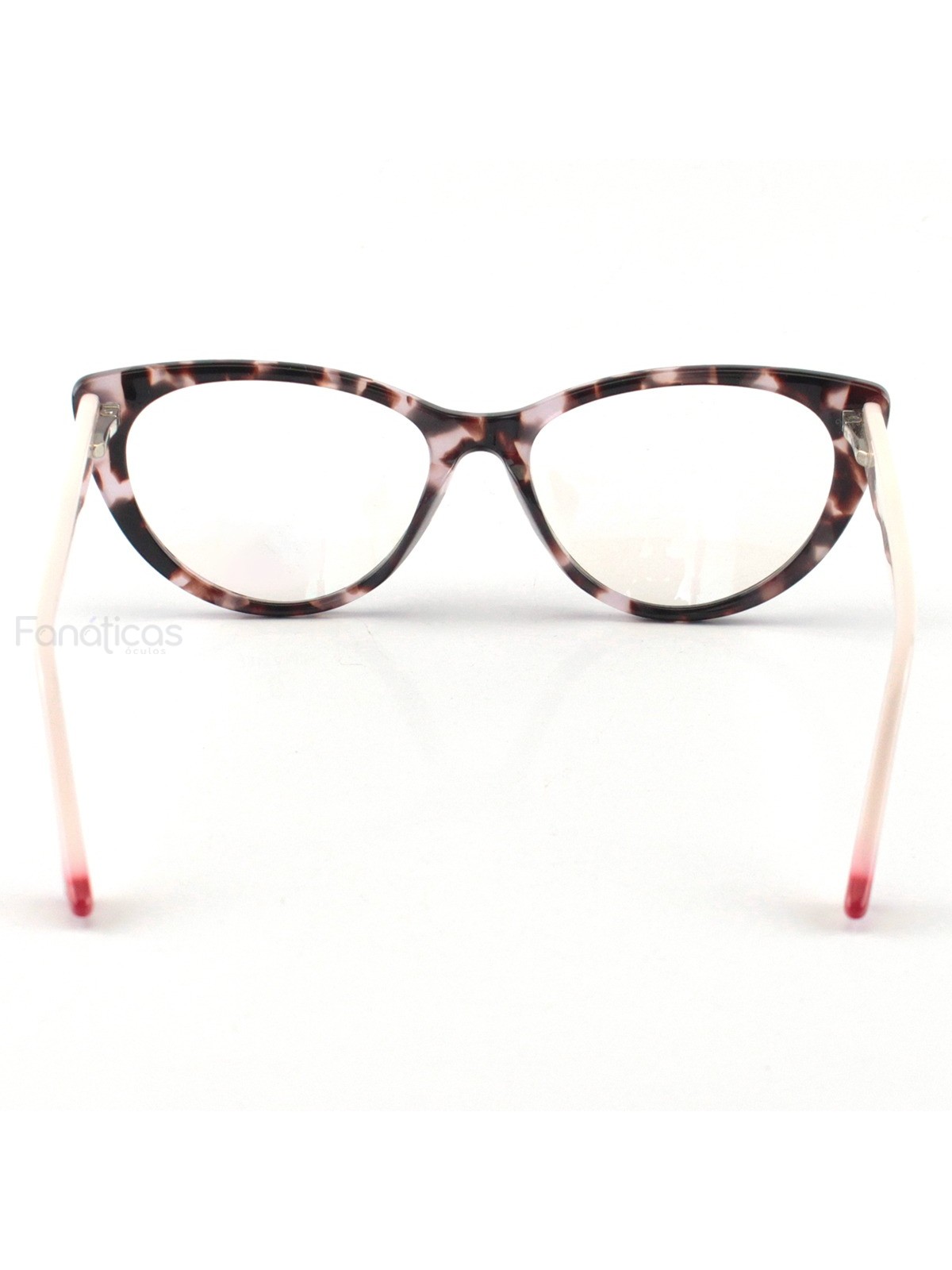 Armacao de Óculos Gatinho CH80512 Sapatinho Rosa Mesclado