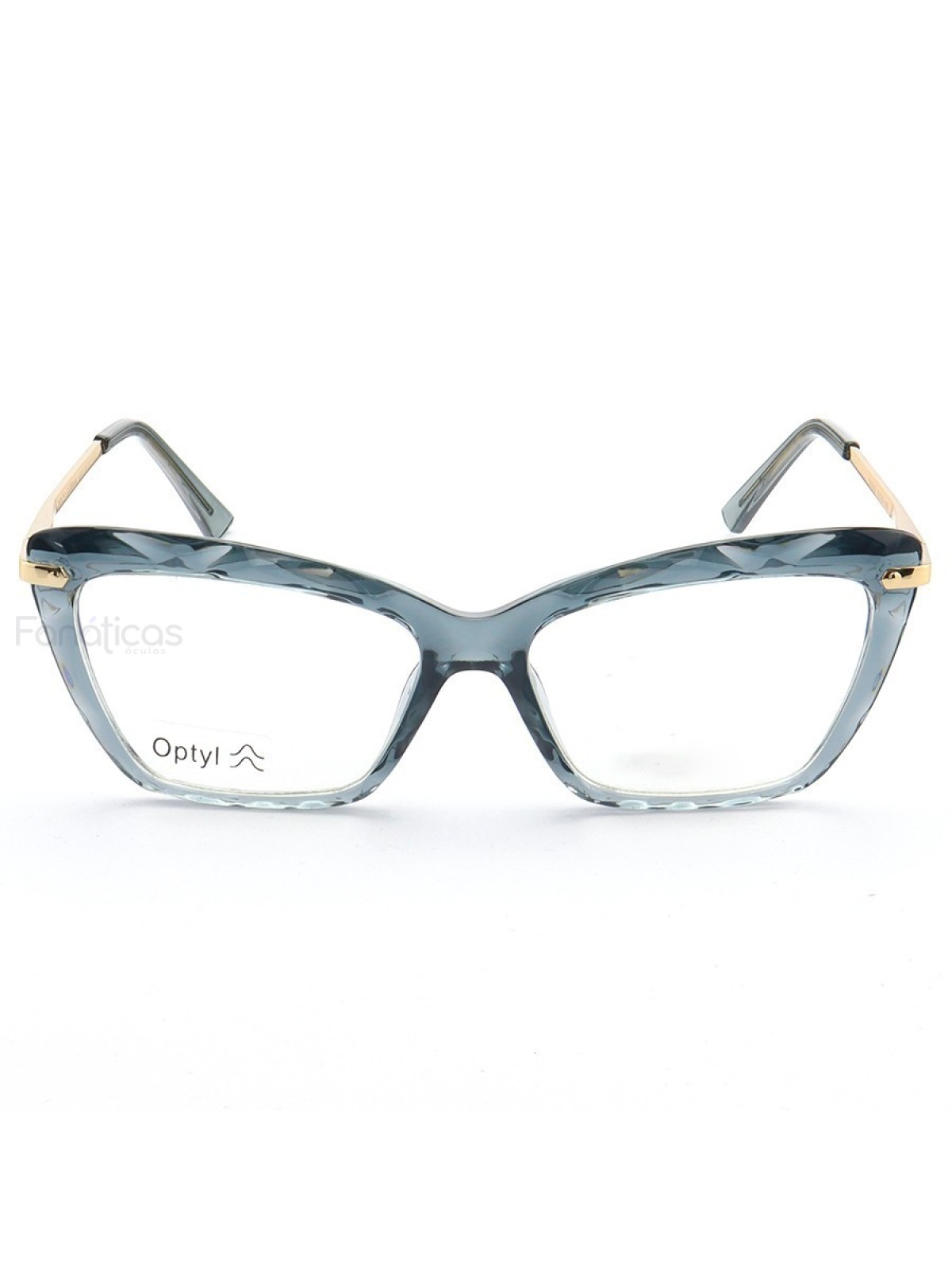 Armação de Óculos Gatinho DG5025 Diamante Cinza