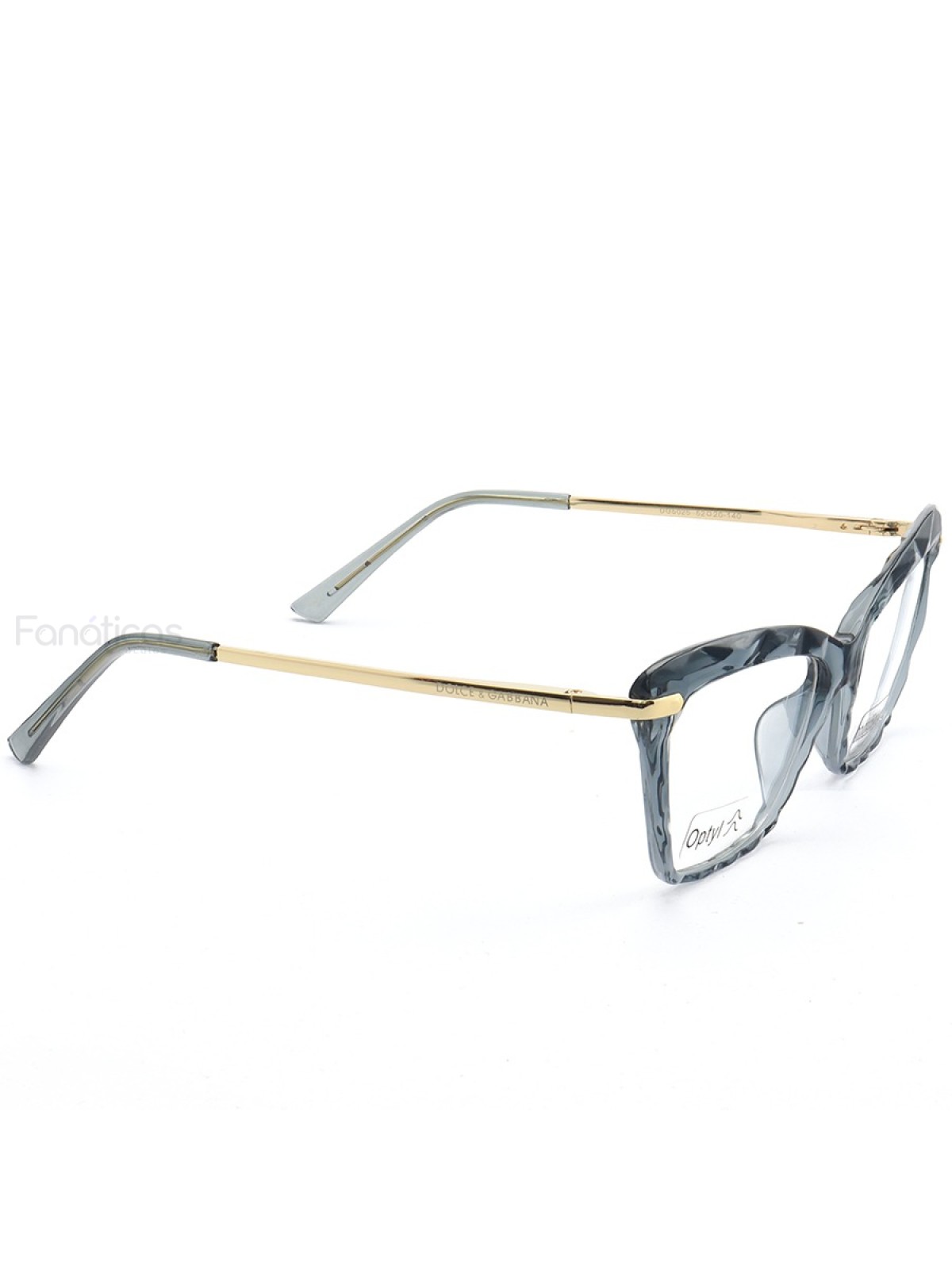 Armação de Óculos Gatinho DG5025 Diamante Cinza