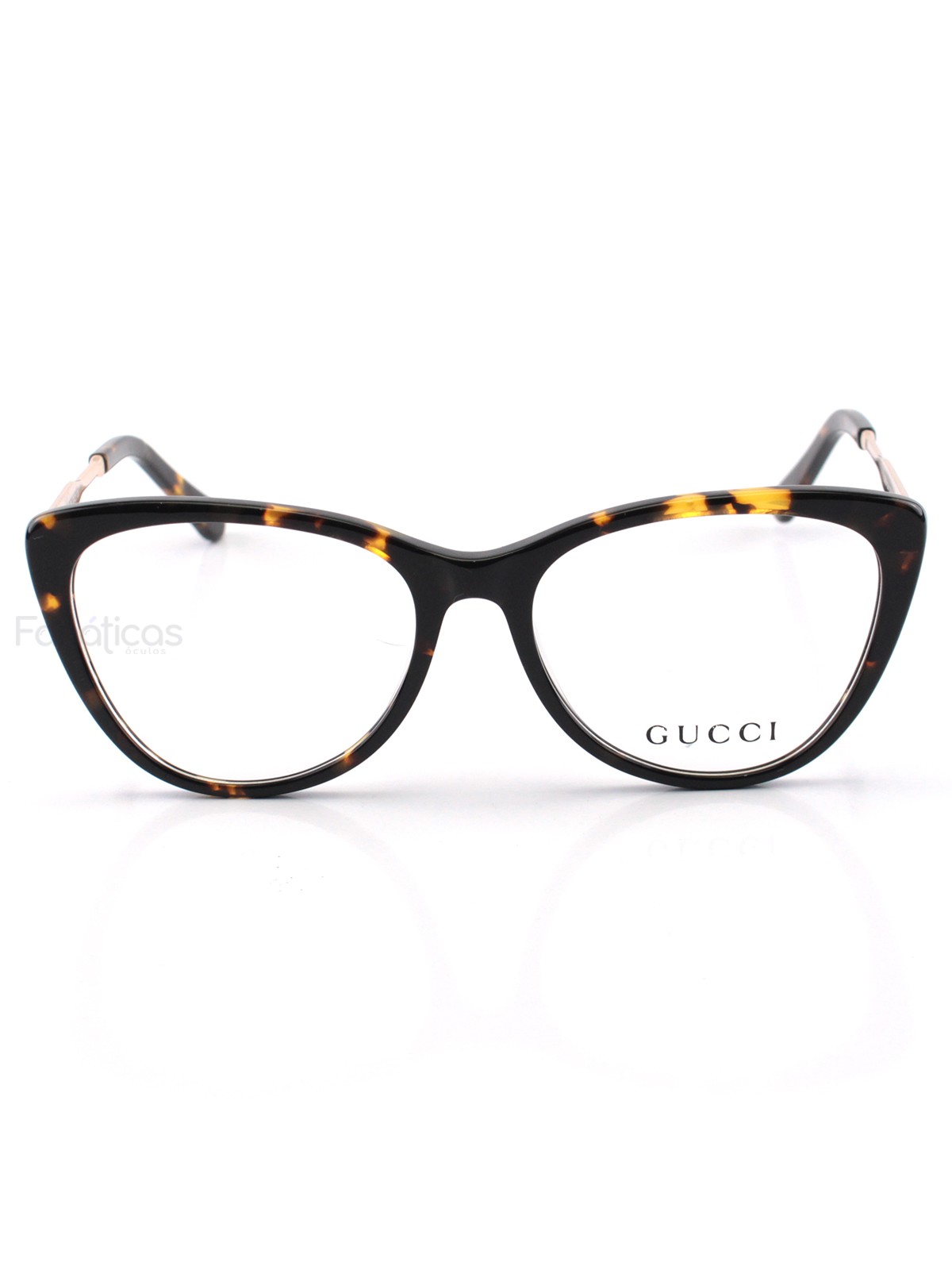 Armacao de Óculos Gatinho GG3126 - Marrom Tartaruga