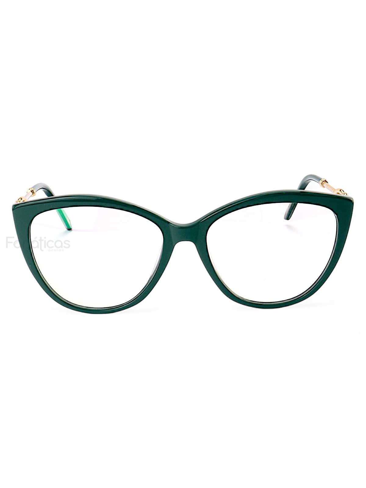 Armação de Óculos Gatinho TF2161 Verde