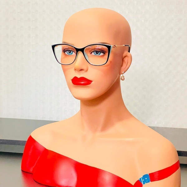 Armação de Óculos Quadrado TF2160 Preto e Azul