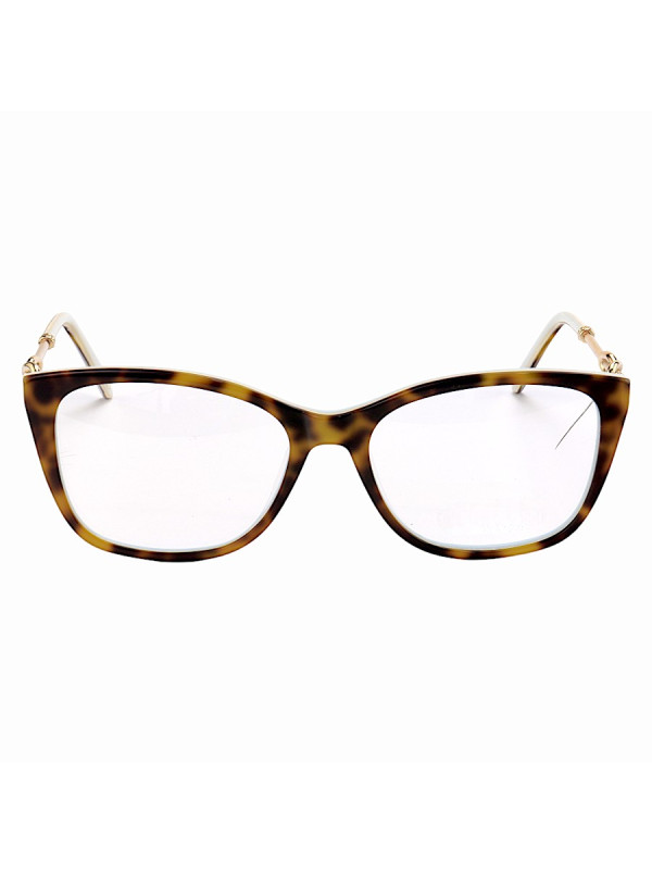 Armação de Óculos Quadrada TF2163 Tartaruga e Verde