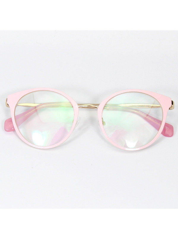 Armação de Óculos Oval 51P - Rosa