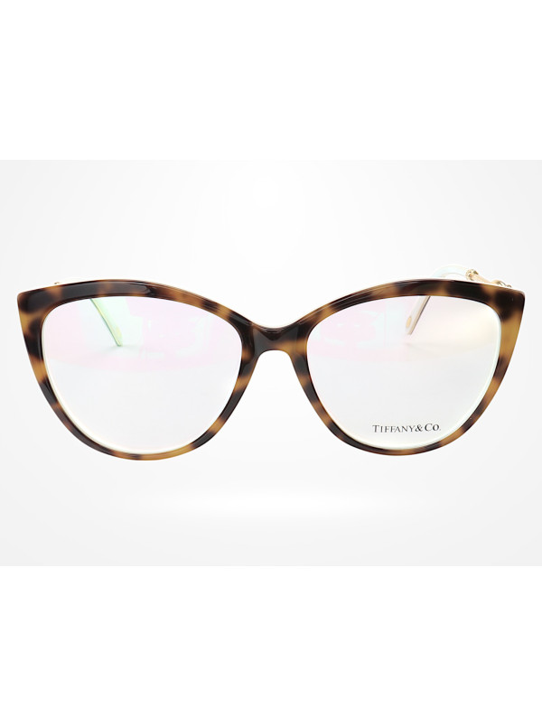 Armação de Óculos Gatinho TF2161B Tartaruga e Verde