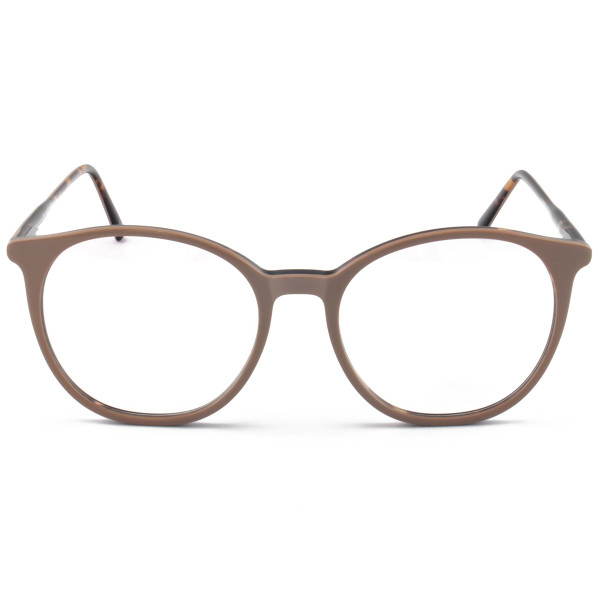 Armação de Óculos Redonda CH58663 Nude