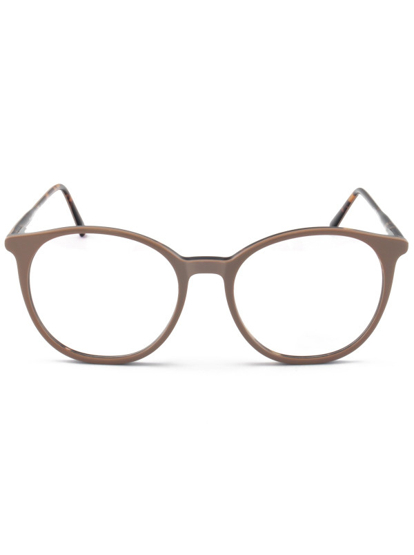 Armação de Óculos Redonda CH58663 Nude