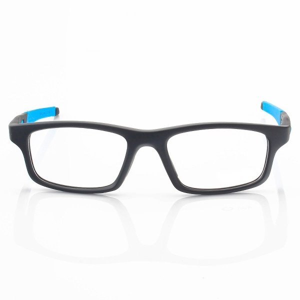 Armação de Óculos Retangular Crosslink OX8037 Preto e Azul