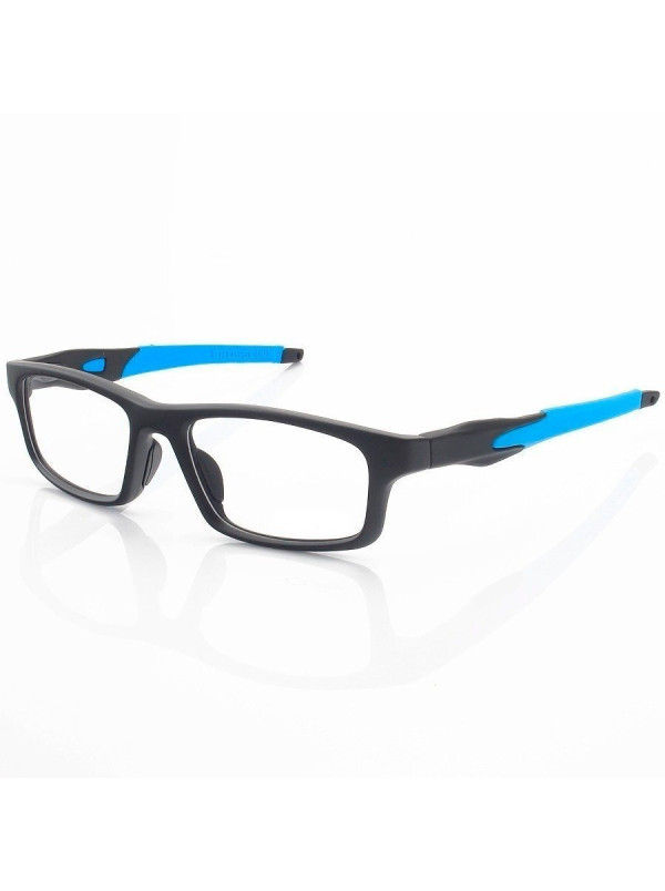 Armação de Óculos Retangular Crosslink OX8037 Preto e Azul