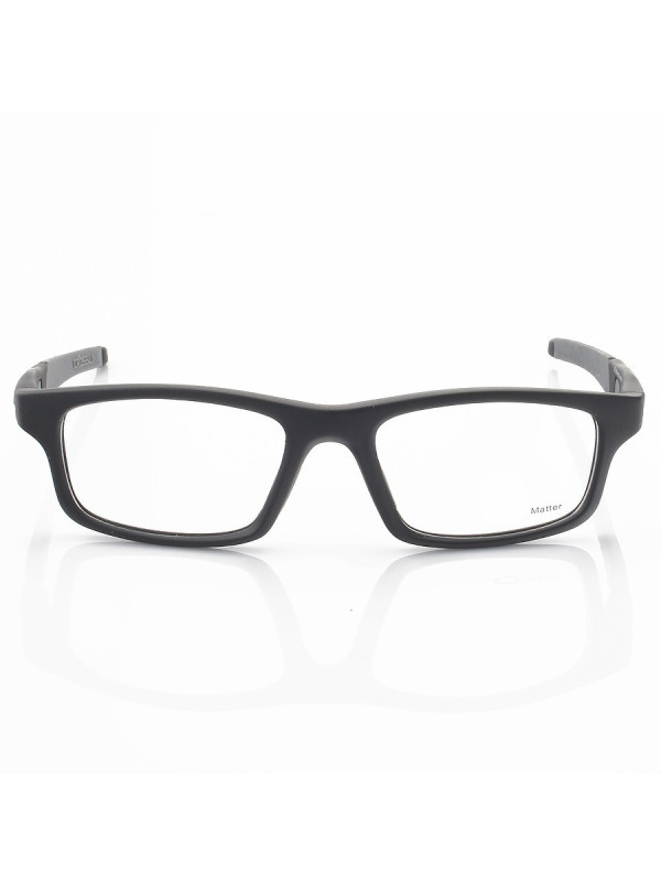 Armação de Óculos Retangular Crosslink OX8037 Preto e Cinza