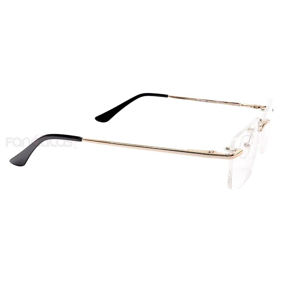 Armação de Óculos Retangular Balgriff Parafusada Dourada