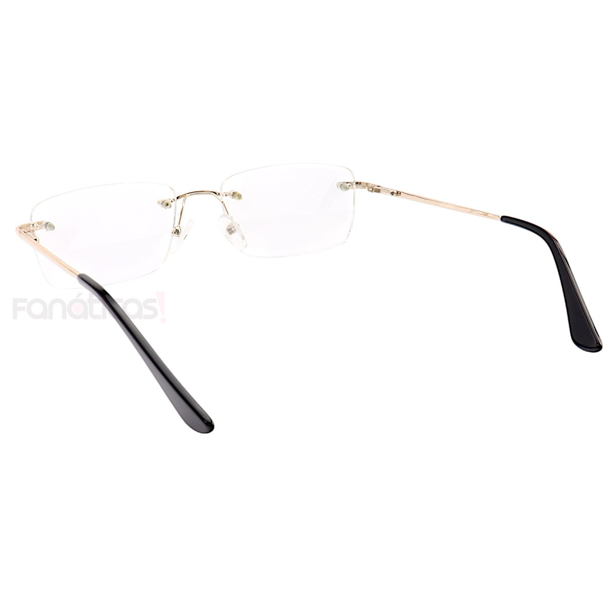 Armação de Óculos Retangular Balgriff Parafusada Dourada