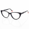 Armacao de Óculos Gatinho CH80512 Sapatinho Preto