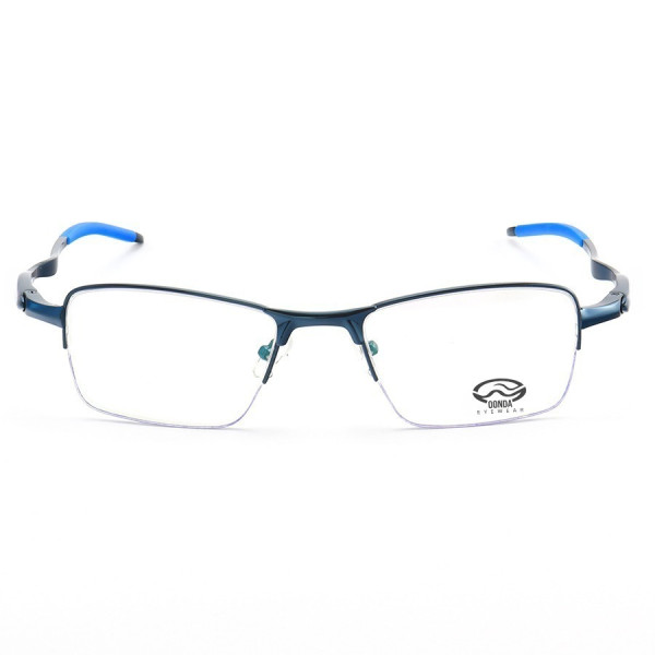 Armação de Óculos Meio Aro Evade OX3208 Todo Azul