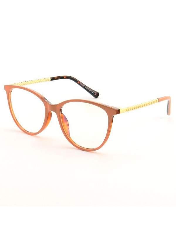 Armação de Óculos Arredondada CH3385 Nude