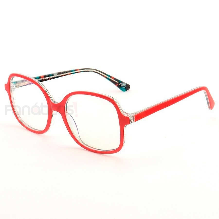 Armação de Óculos Quadrada CH3367 Vermelho