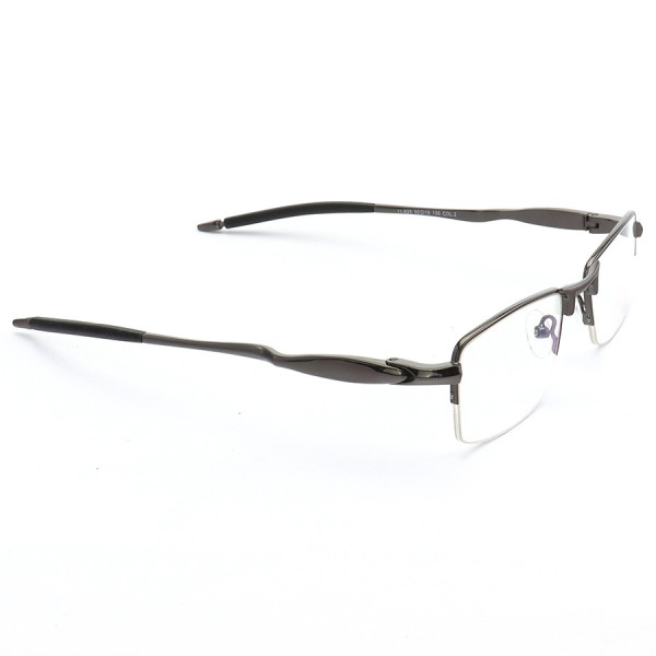 Armação de Óculos Meio Aro Evade OX3208 Chumbo