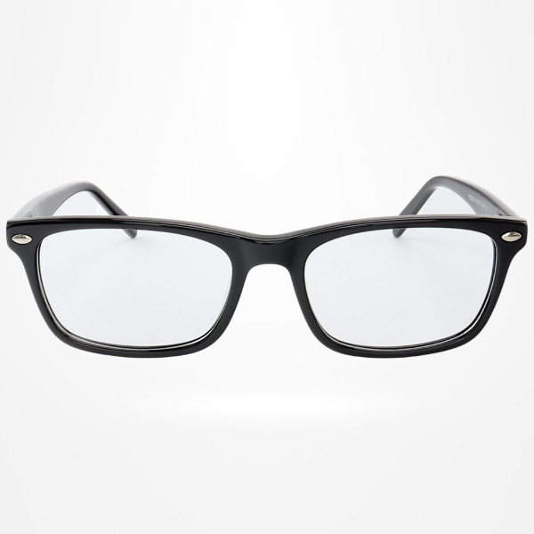 Armação de Óculos Retangular PZ3528 Infantil Preto