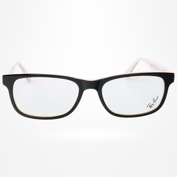 Armação de Óculos Retangular RB2210 Infantil Preo e Creme