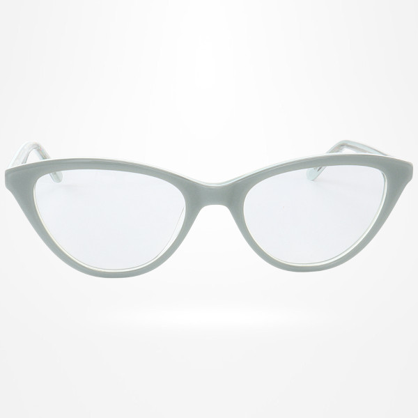 Armação de Óculos Quadrada PZ3542 Infantil Azul Claro