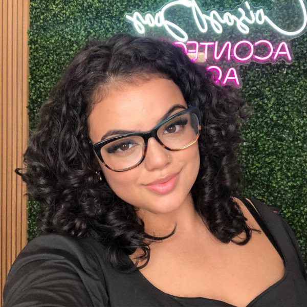 Armação de Óculos Quadrada LQ0121 Azul Degrade - Outlet