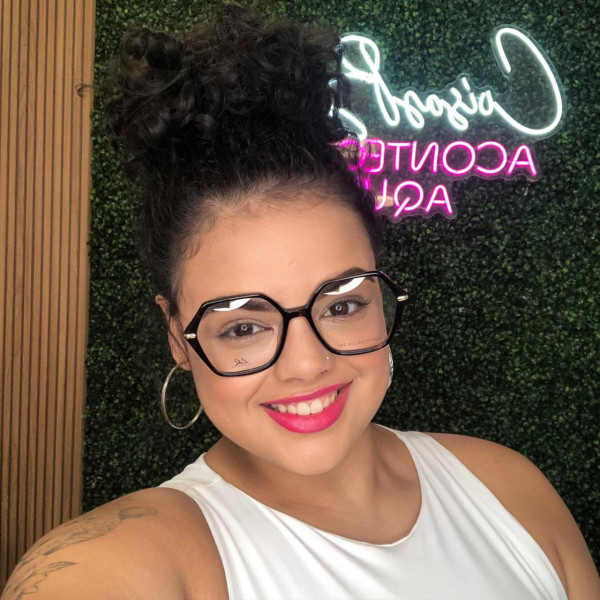 Armação de Óculos Quadrado LQ6011 Tartaruga