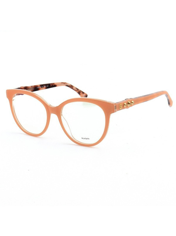 Armação de Óculos Redondo FF0275 Nude Tartaruga