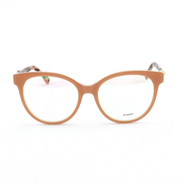 Armação de Óculos Redondo FF0275 Nude Tartaruga