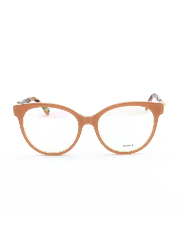 Armação de Óculos Redondo FF0275 Nude Tartaruga