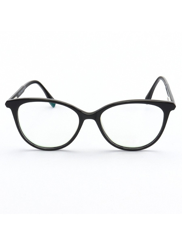 Armação de Óculos Oval FF0465 Preto