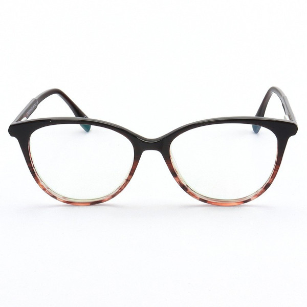 Armação de Óculos Oval FF0465 Preto Degrade